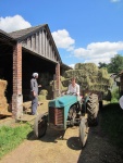 by the hay barn.JPG