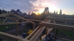 one of many beautiful sunsets from the roof